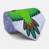 Weihnachten Conure/Lorikeet/Papagei Krawatte (Gerollt)