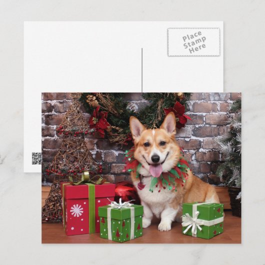 Weihnachten - Corgi - Cal (Vorne/Hinten)