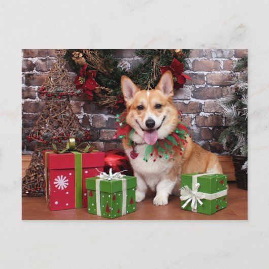 Weihnachten - Corgi - Cal (Vorderseite)