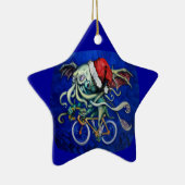 Weihnachten Cthulhu Keramikornament (Rechts)