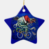 Weihnachten Cthulhu Keramikornament (Vorne)