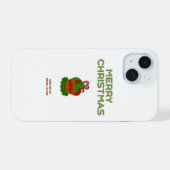 Weihnachten Cupcake Apple iPhone 15 Fall Hülle (Rückseite (Horizontal))