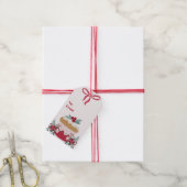 Weihnachten Cupcake Holiday Goodies personalisiere Geschenkanhänger (Mit Garn)