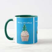 Weihnachten Cupcake Ringer Tasse. Tasse (Links)