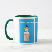 Weihnachten Cupcake Ringer Tasse. Tasse (Links)