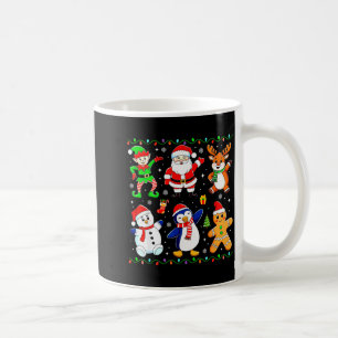 Weihnachten Dabbing Santa Elf Freunde Jungen Mädch Kaffeetasse