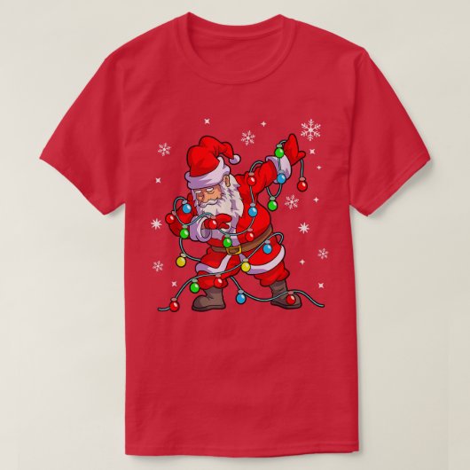 Weihnachten Dabbing Weihnachten Weihnachtsbaum Lic T-Shirt (Design vorne)