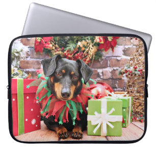 Weihnachten - Dackel - Tanner Laptopschutzhülle