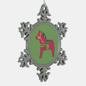 Weihnachten Dala Horse Ornament (Links)