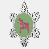 Weihnachten Dala Horse Ornament (Rechts)