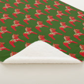 Weihnachten Dala Pferde Sherpadecke (3/4)