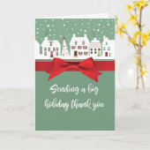 Weihnachten Danke, dass du dich in den Hellgrün ge Karte (Gelbe Blume)