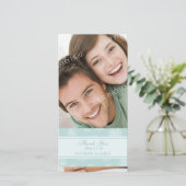 Weihnachten Danke, dass du Fotokarten Hochzeiten g Dankeskarte (Stehend Vorderseite)