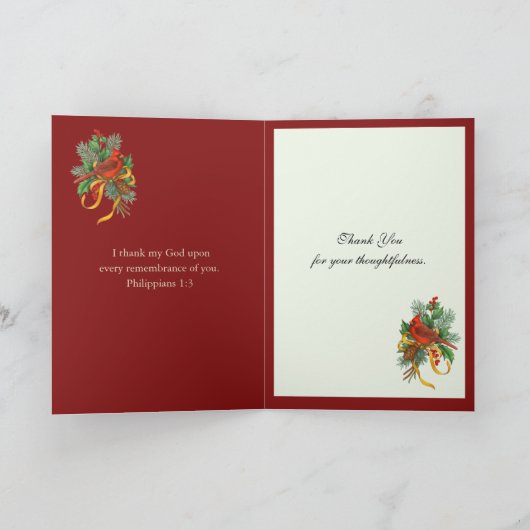 Weihnachten Danke Jesus Mary Scripture (Innenseite)