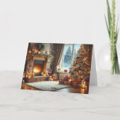 Weihnachten Dankeskarte (Rückseite)