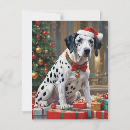 Weihnachten Dankeskarte (Vorderseite)
