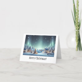 Weihnachten Dankeskarte
