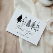 Weihnachten Dankeskarte