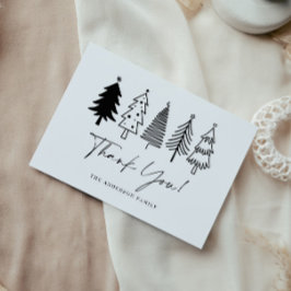 Weihnachten Dankeskarte