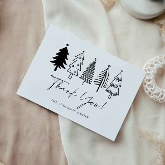 Weihnachten Dankeskarte