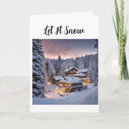 Weihnachten Dankeskarte