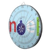 Weihnachten Dartscheibe (Vorderseite rechts)