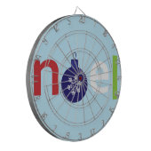 Weihnachten Dartscheibe (Vorderseite Links)