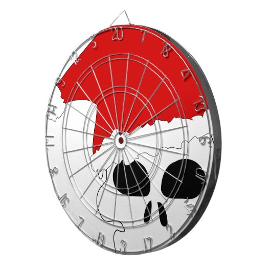 Weihnachten Dartscheibe (Vorderseite rechts)