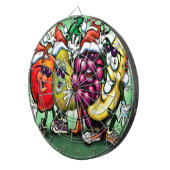 Weihnachten Dartscheibe (Vorderseite rechts)