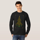 Weihnachten Das dunkle Shirt der Männer (Vorne ganz)