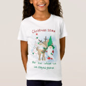 Weihnachten Das eine, wo wir .. Funny Gnome T-Shirt (Vorderseite)