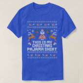 Weihnachten Das ist mein Weihnachts-Pajama T-Shirt (Design vorne)