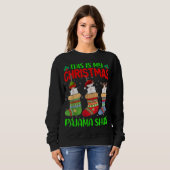 Weihnachten Das ist meine Weihnachts Pajama Chat K Sweatshirt (Vorne ganz)
