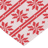 Weihnachten, das nahtloses Muster 1 strickt + Ihre Großer Tischläufer (Ecke)