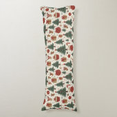 Weihnachten, das sich liebevoll anfühlt Body Pillo Seitenschläferkissen (Vorderseite Vertikal)