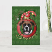 Weihnachten - Deck - Boxer - Vindy (Vorderseite)