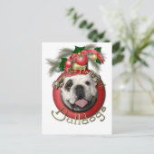 Weihnachten - Deck - Bulldogs (Stehend Vorderseite)