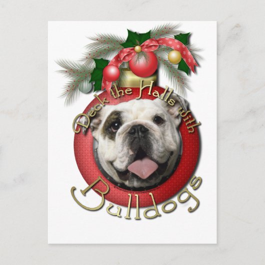 Weihnachten - Deck - Bulldogs (Vorderseite)