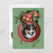 Weihnachten - Deck der Hallen - Corgis (Vorne/Hinten)