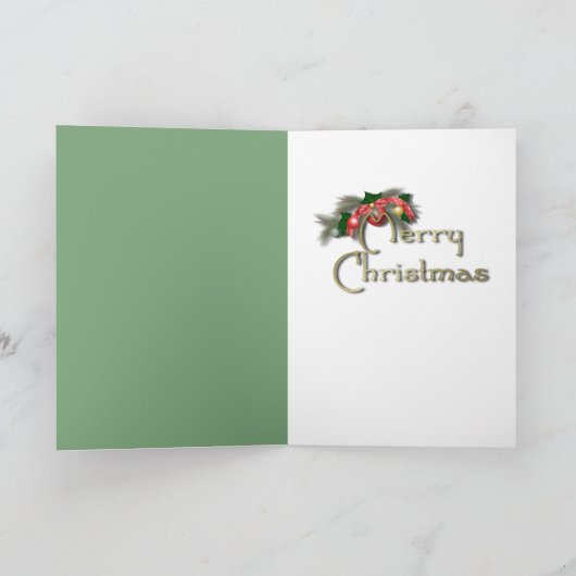 Weihnachten - Deck der Hallen - Feiertage (Innenseite)