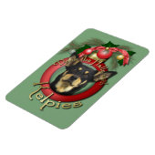 Weihnachten - Deck der Hallen - Kelpies Magnet (Linke Seite)