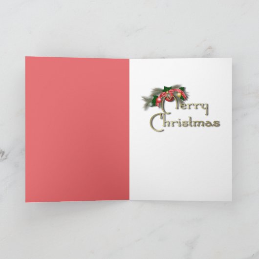 Weihnachten - Deck die Hallen Springer Spaniel Bax (Innenseite)