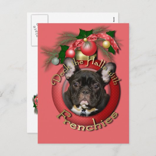 Weihnachten - Deck - Franzosen - Aquamarin (Vorne/Hinten)