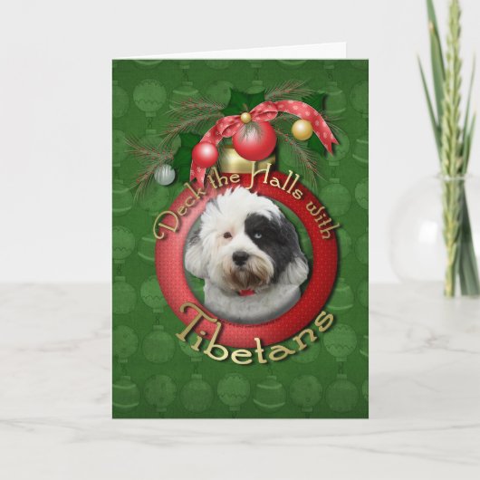 Weihnachten - Deck in den Hallen - Tibeter (Vorderseite)