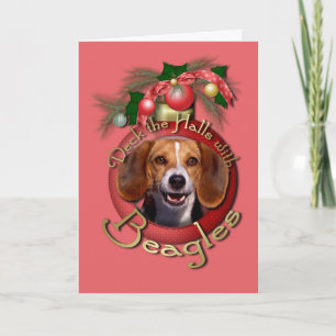 Weihnachten - Decke in den Hallen - Beagles
