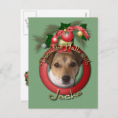 Weihnachten - Decke in den Hallen - Jacke (Vorne/Hinten)