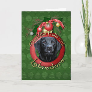 Weihnachten - Decke in den Hallen - Labradors - Ma