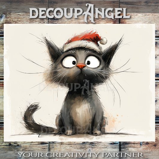 Weihnachten - Decoupage - Seidenpapier