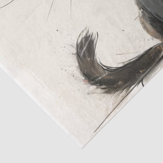 Weihnachten - Decoupage - Seidenpapier (Detail)