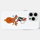 Weihnachten Deer Bells Bauble Rudolf Schneeflocken Case-Mate iPhone Hülle (Rückseite (Horizontal))